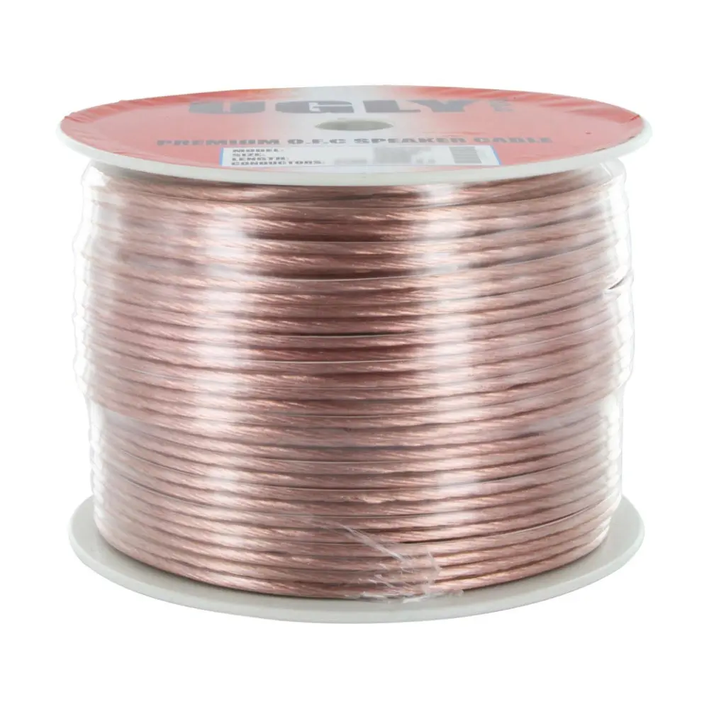 Ugly Cable 100M 14 Awg Speaker Cable 301 Strands Ug14100 High Quality Audio Wire 1