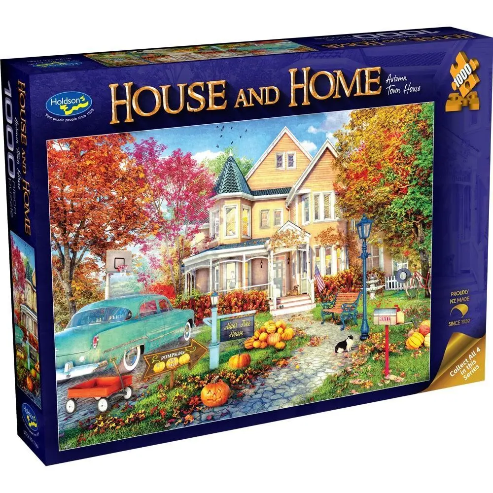 1000Pc House And Home: Autumn Town House 1