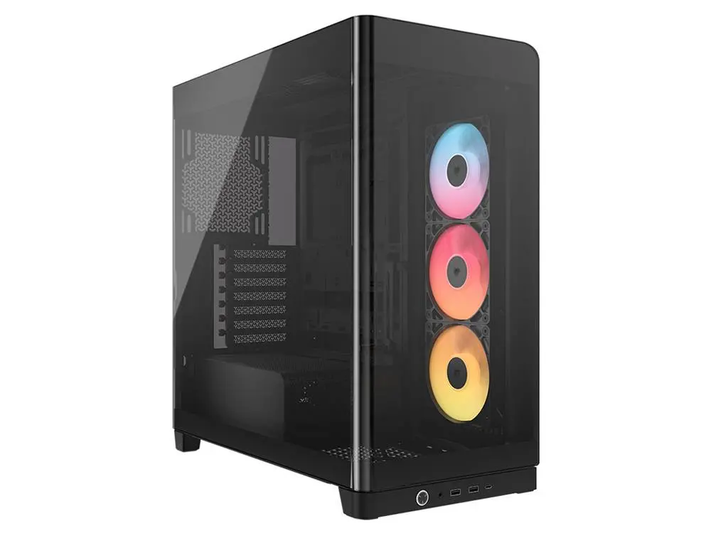 Corsair Frame 4500X Rs-R Argb Panoramic Glass Mid-Tower Case - Black 1