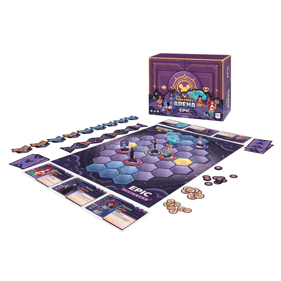 The Op Disney Sorcerer's Arena Epic Alliances Board Game 2