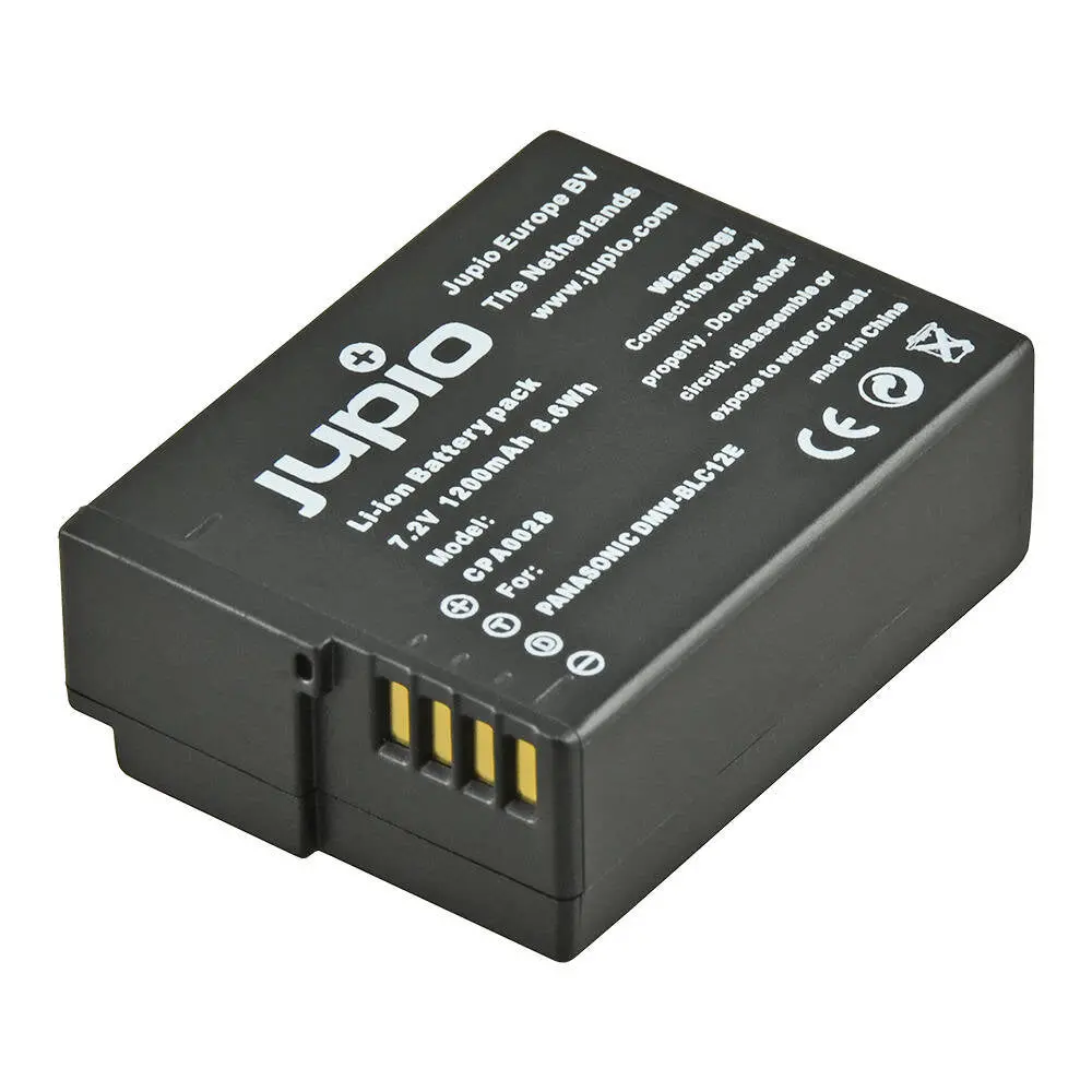 Jupio Li-Ion 7.2V 1200Mah Rechargeable Battery For Panasonic Dmw-Blc12e Cam 1