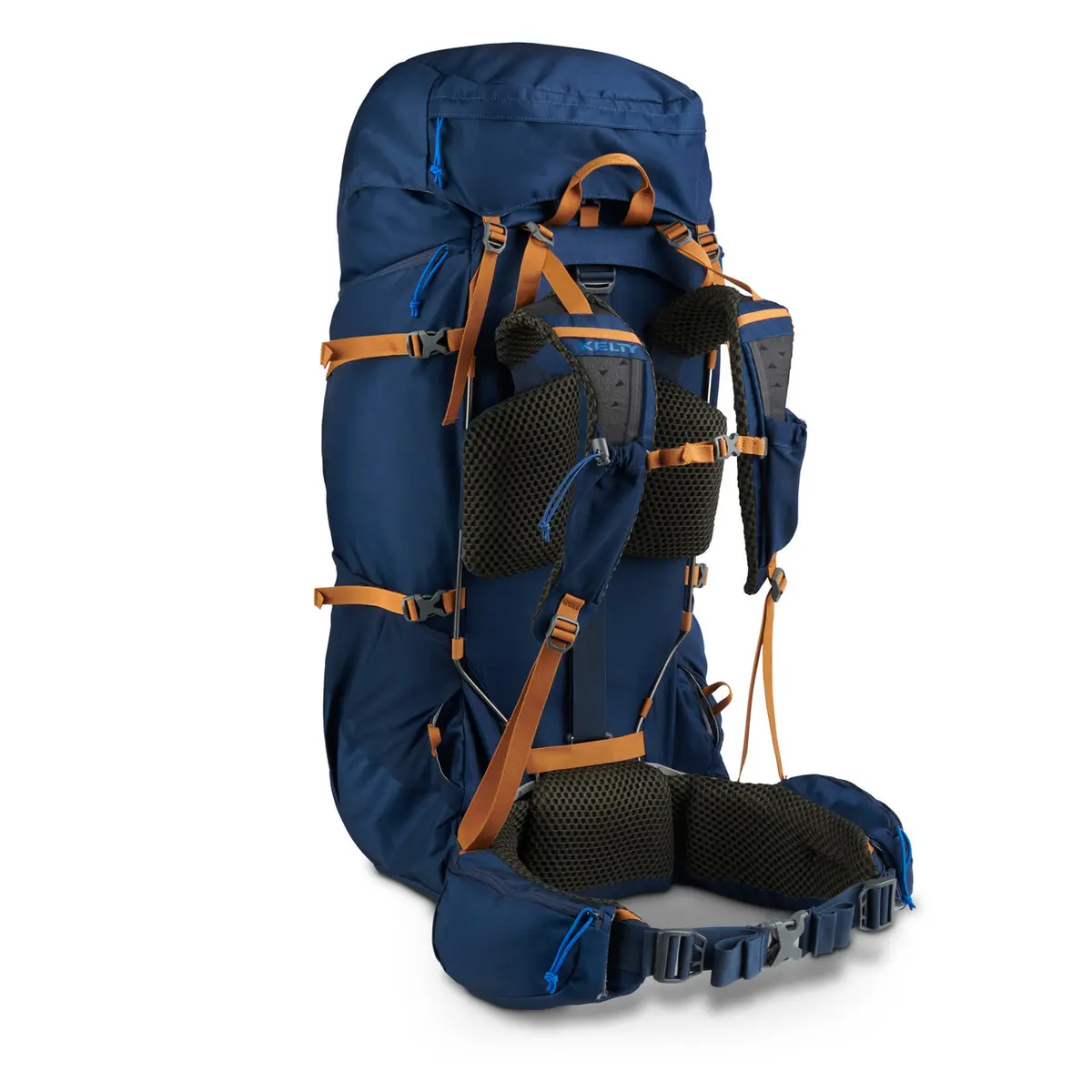 Kelty Glendale Pageant Backpack Bag Hiking Camping Travel Pack 85L (Blue/Cathay Spice) 2