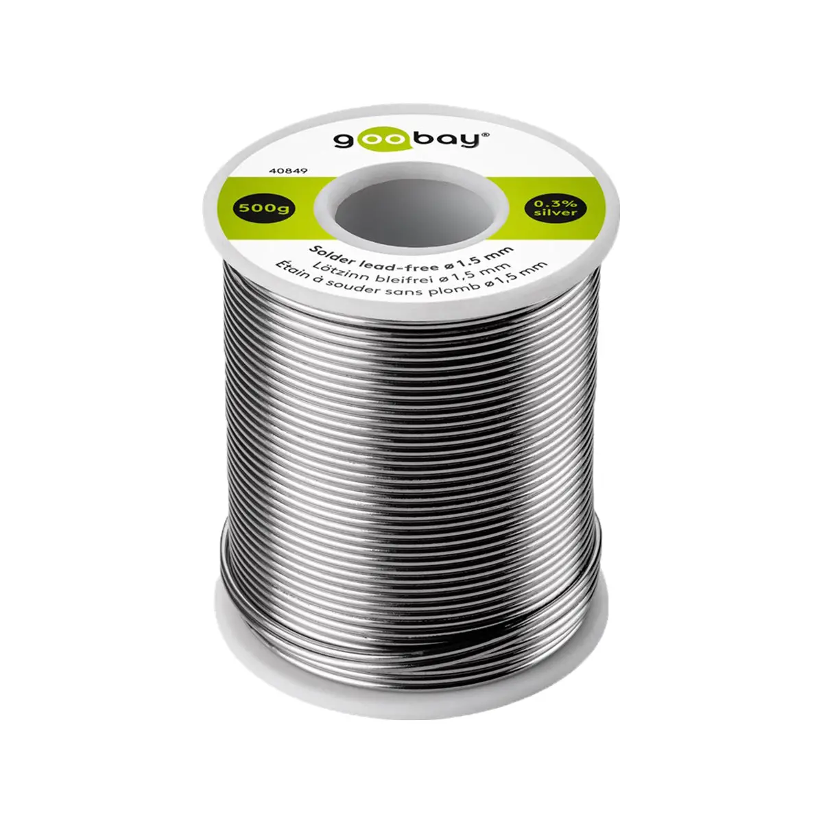 Goobay Solder Lead-Free - 1.5Mm 500G (Black) 1
