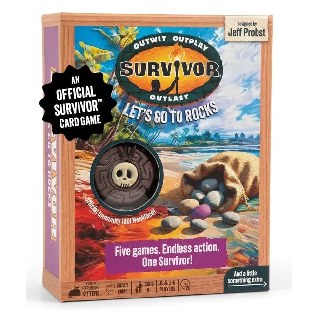 Exploding Kittens Survivor - Let's Go To Rocks The Card Game Game 1