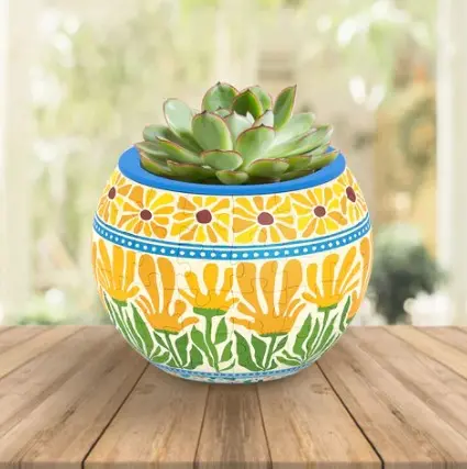 Pintoo 3D Flowerpot Summer Blossoms Puzzle 2