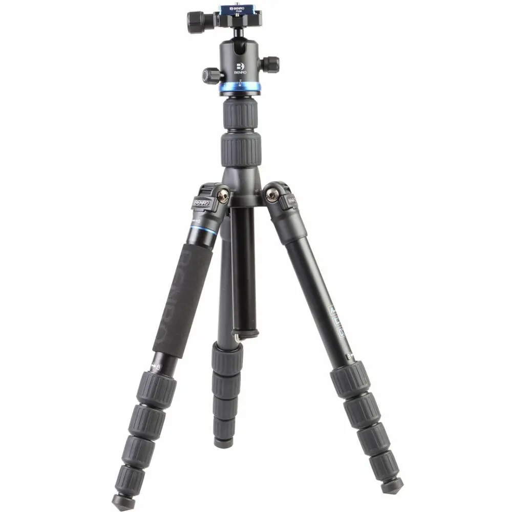 Benro Ifoto Aluminium Tripod Kit B0 Ball Head With Twist Lock 165Cm 1