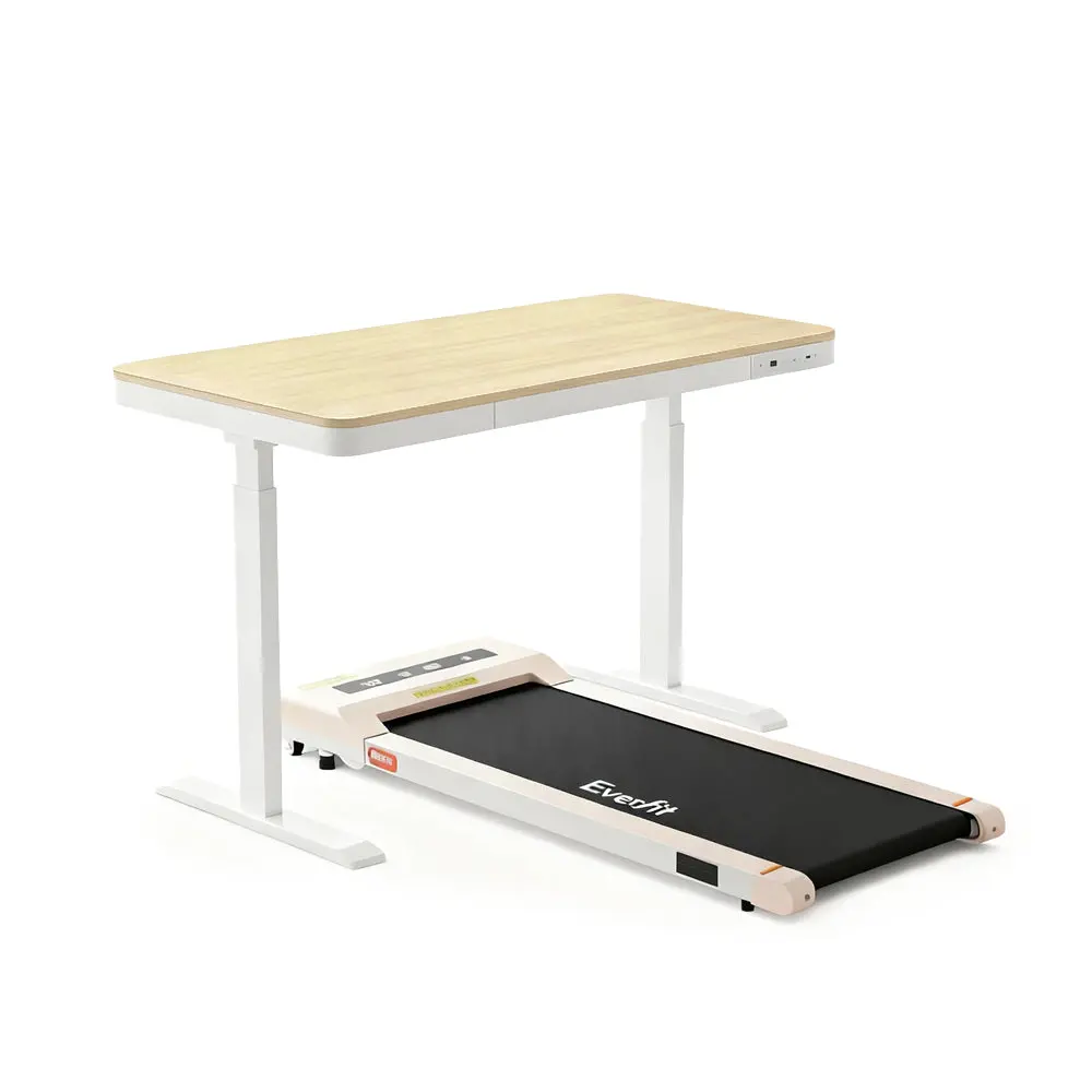 Artiss Electric Treadmill With 120Cm Automatic Standing Desk Walking Pad 360Mm 1