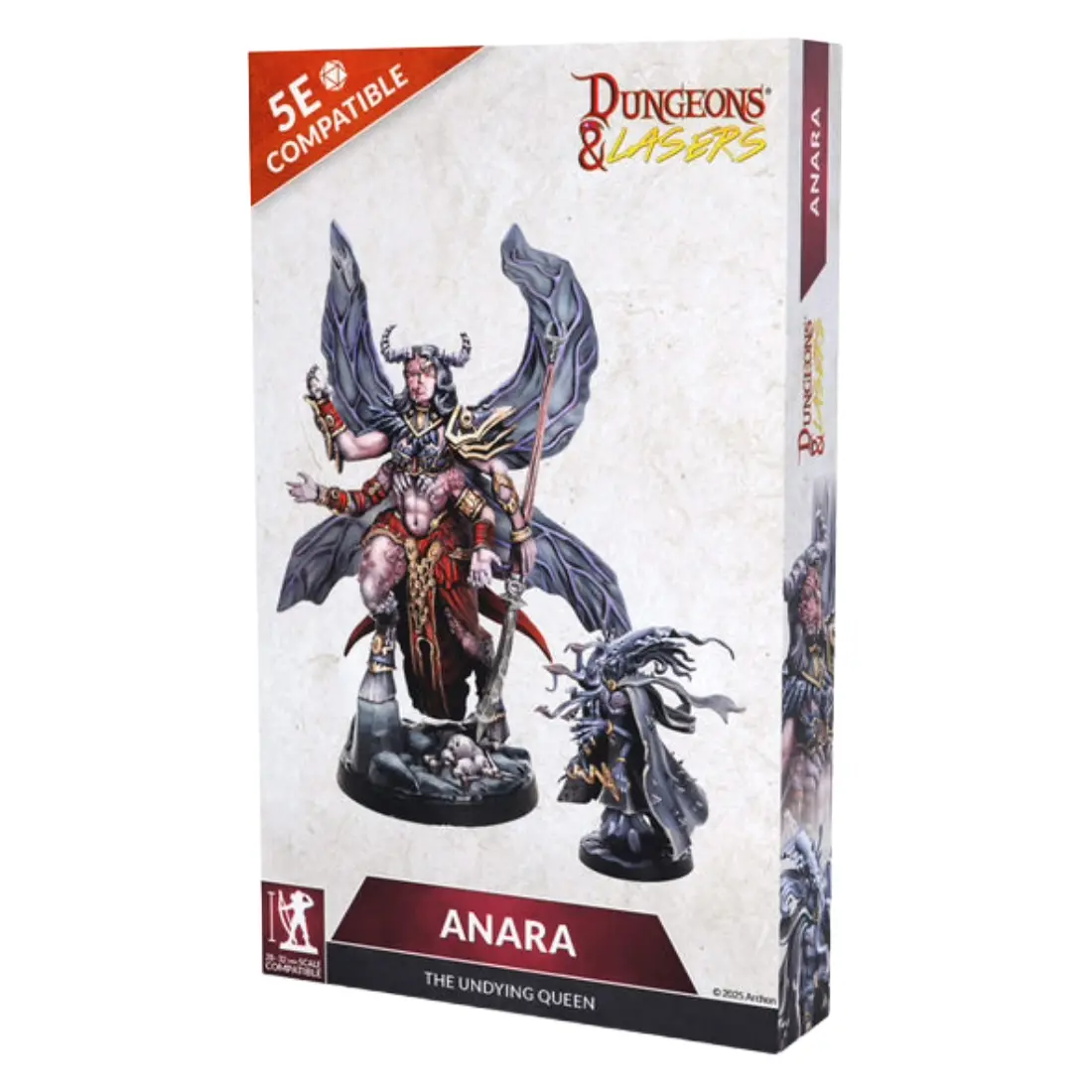 Dungeons & Lasers: Miniatures Anara The Undying Queen 1