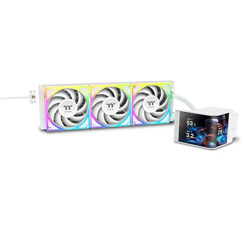 Thermaltake Magcurve 360 Ultra Argb Sync Aio Liquid Cooler - Snow Edition (Cl-W454-Pl12sw-A) 1