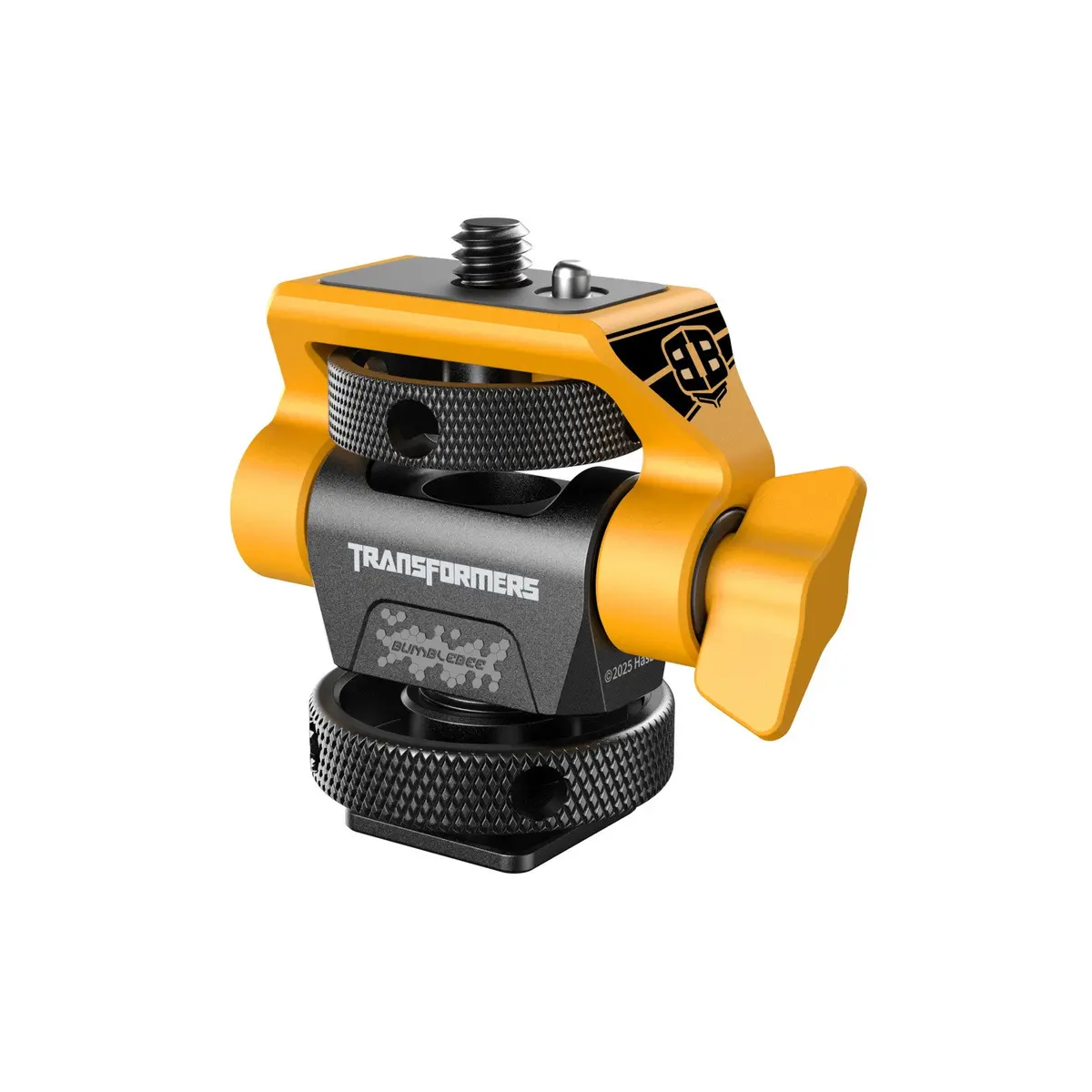 Smallrig Swivel And Tilt Adjustable Monitor Support With Cold Shoe (Bumblebee Edition) 5519 1