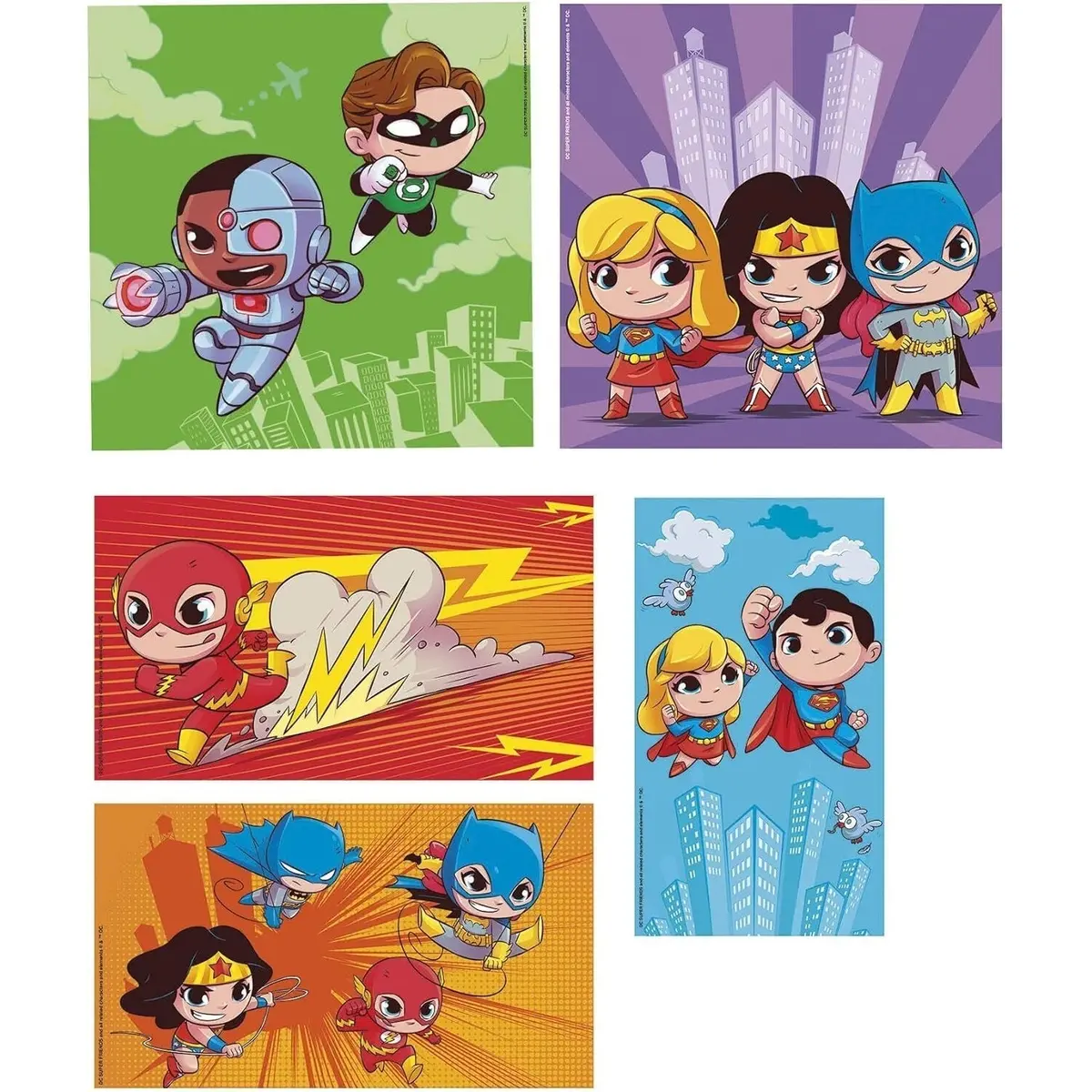 Clementoni 10 In 1 Puzzle Dc Comics 2