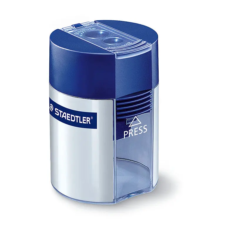 Staedtler Double Hole Tub Sharpener (Blue) [Box 10] 1