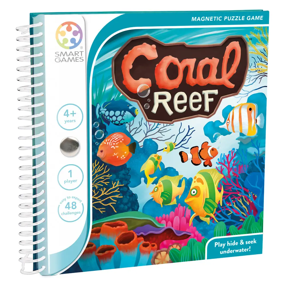Smart Games Coral Reef Magnetic Puzzle Travel Game 1