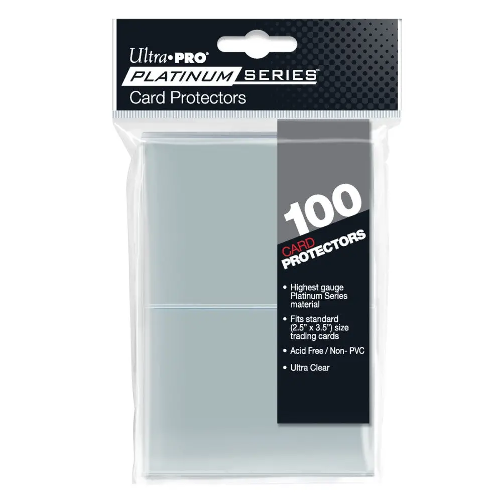 Ultra Pro: Up15221 2-1/2"X3-1/2" Platinum Series Card Protectors 1