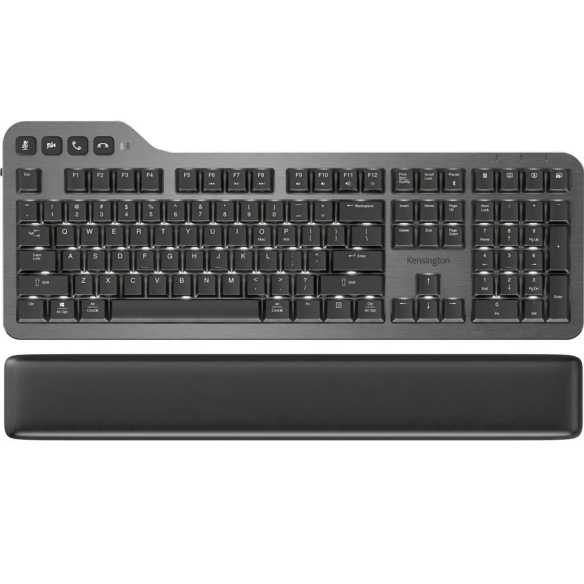 Kensington Mk7500f Mechanical Keyboard Quiettype Pro Silent Keys Bluetooth 1