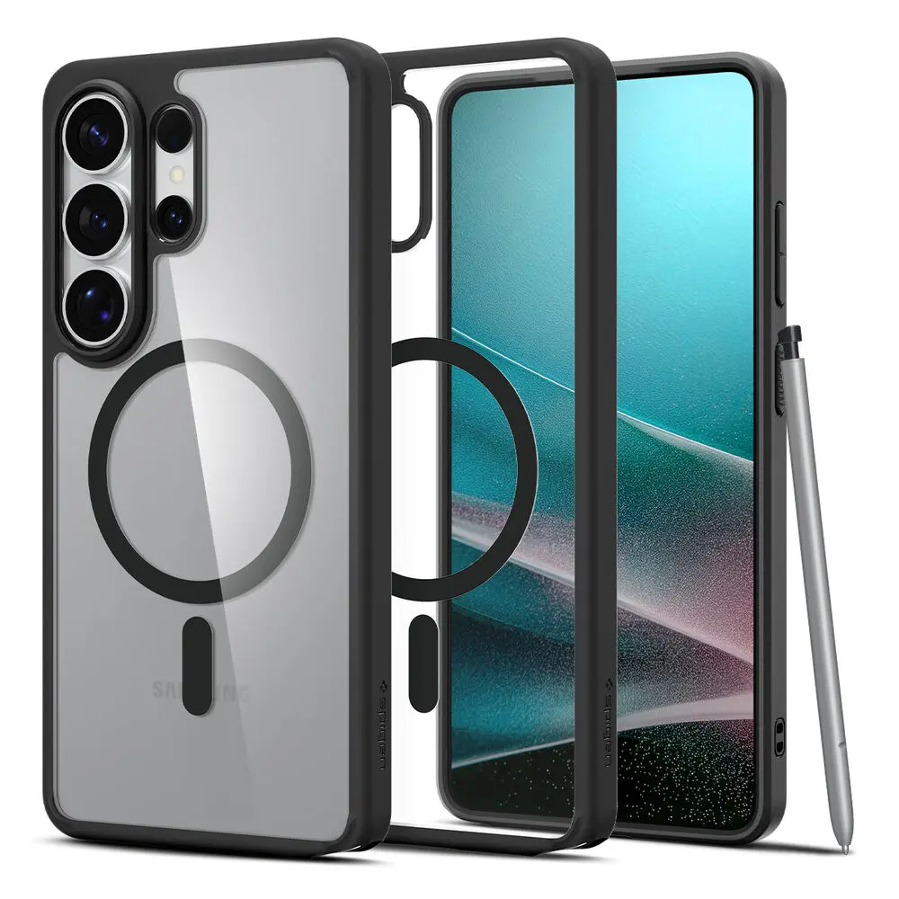 Spigen Galaxy S26 Ultra Ultra Hybrid (Magfit) Case (Black) 1