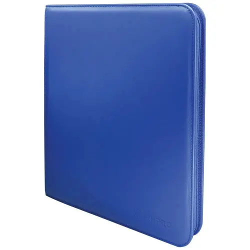 Ultra Pro: Up15740 Vivid 12-Pocket Zippered Pro-Binder (Blue) 1