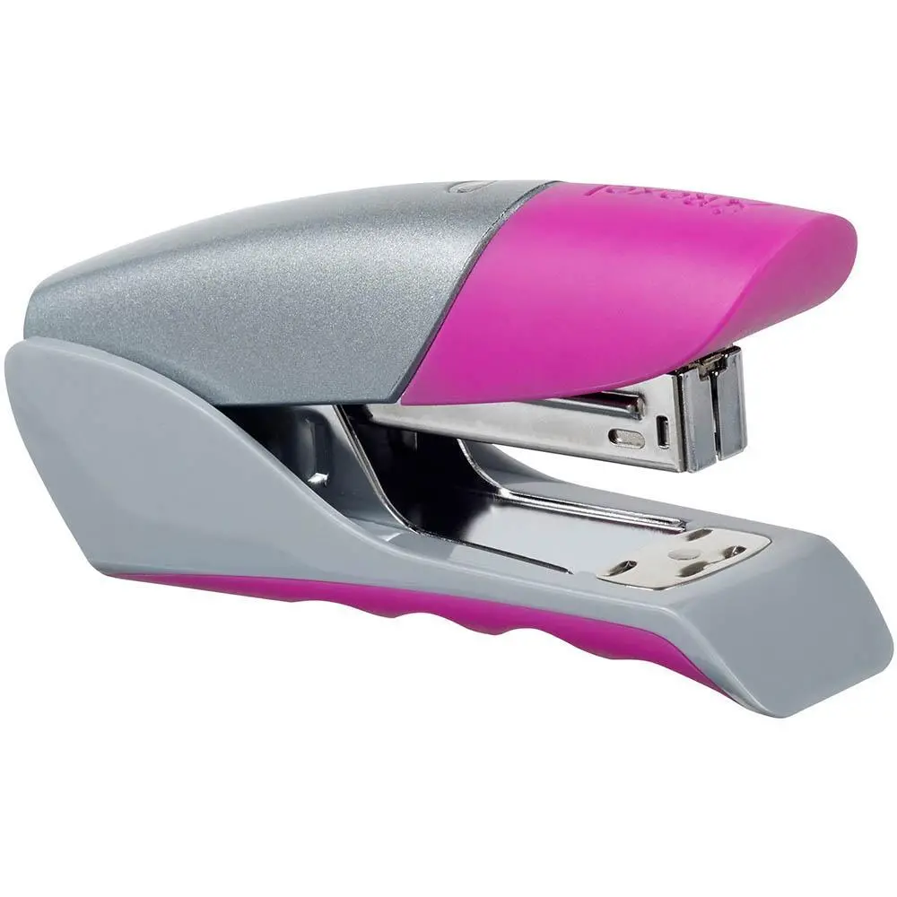 Rexel Gazelle Stapler Half Strip Pink 1