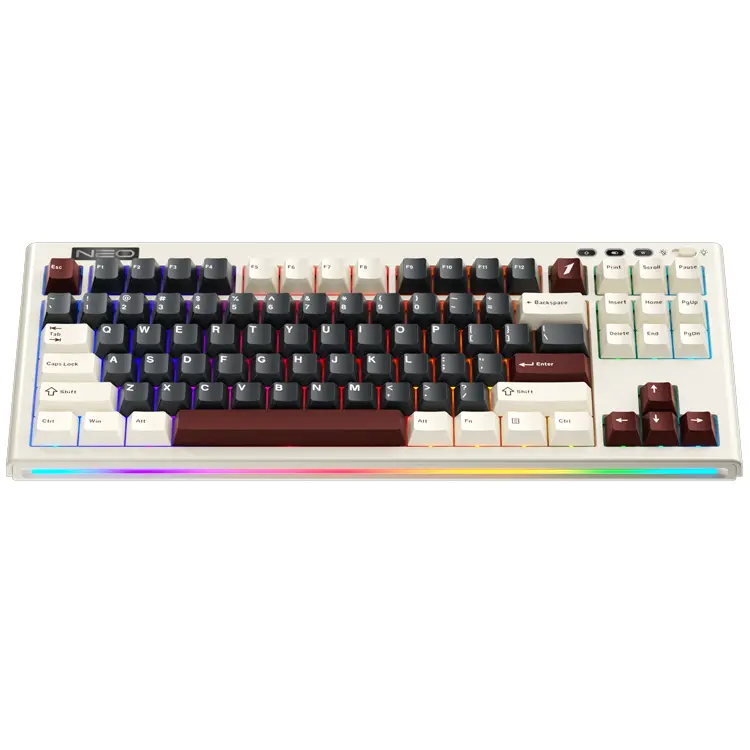 1St Player Neo87 Bluetooth Wireless Mechanical Keyboard (Rome) 1