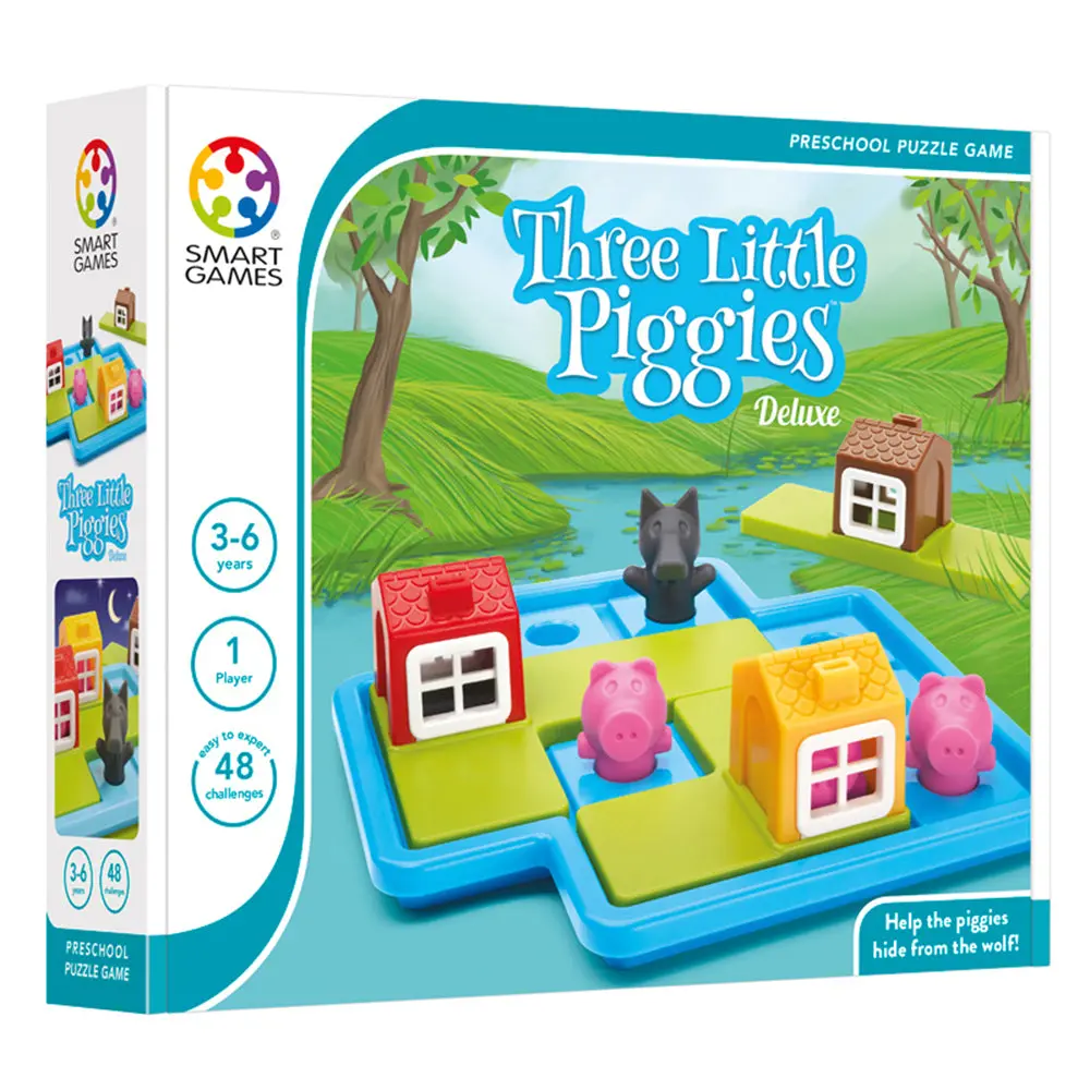 Smart Games Three Little Piggies Puzzle Game 1