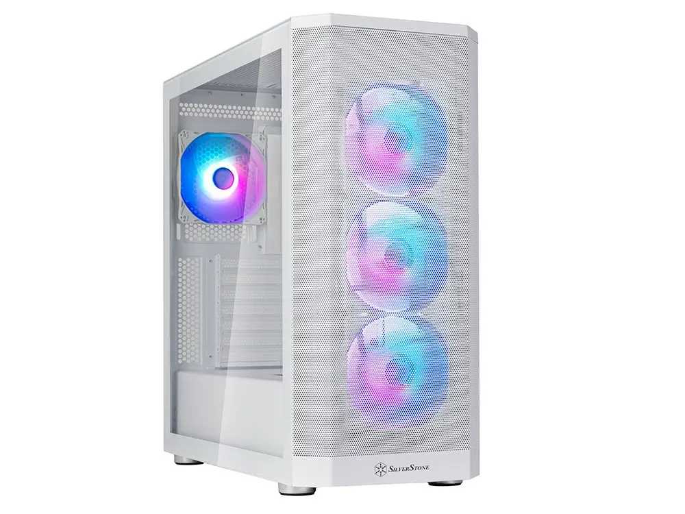 Silverstone Fara 514X Argb Atx Mid-Tower Case - White 1