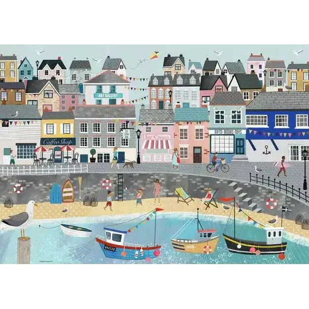 Ravensburger 1000Pc Coastal Harbour Puzzle 2