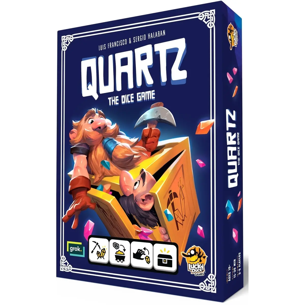 Lucky Duck Games Quartz The Dice Game Game 1