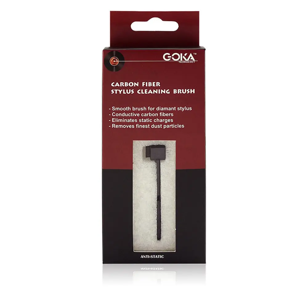 Silcron Conductive Carbon Fiber Anti-Static Vinyl Stylus Smooth Cleaner Brush 1