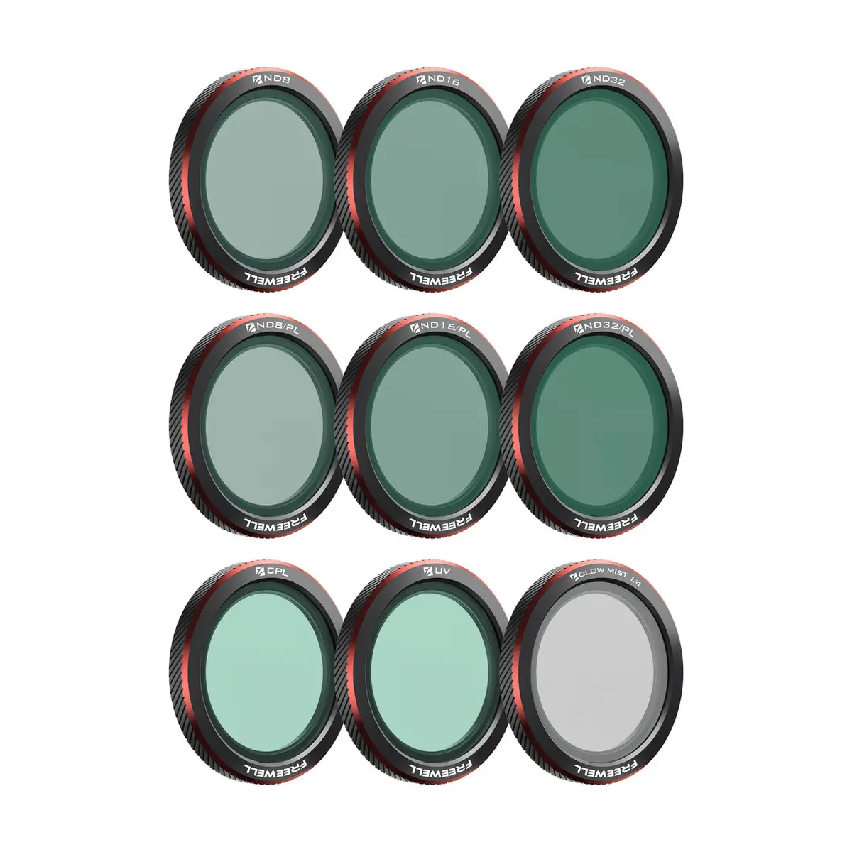 Freewell 9-Pack Magnetic Filter Mega Kit For Dji Neo 2 1