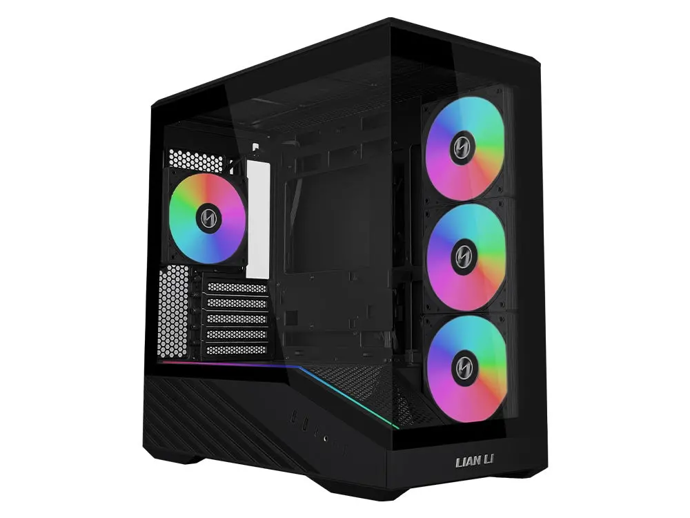 Lian Li Vector V100r Mini 4 X Argb Fans Micro-Atx Case - Black 1
