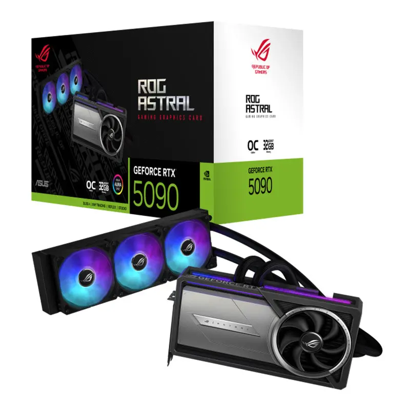 Asus Rog Astral Lc Geforce Rtx 5090 Oc 32G Gaming Graphics Card (Rog-Astral-Lc-Rtx5090-O32g-Gaming) 1