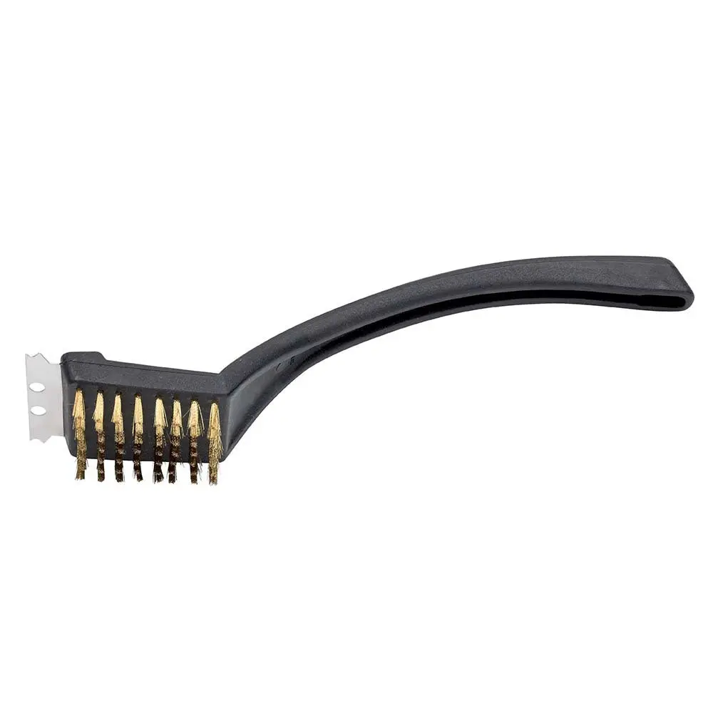 Wiltshire Bar-B Barbeque Metal Bristle Long Handle Cleaning Brush 1