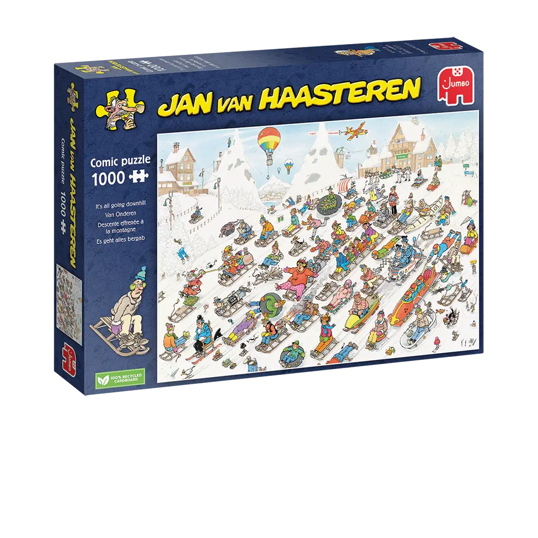 1000Pc Jvh Comic Puzzle: Puzzle: It's All Going Downhill 1