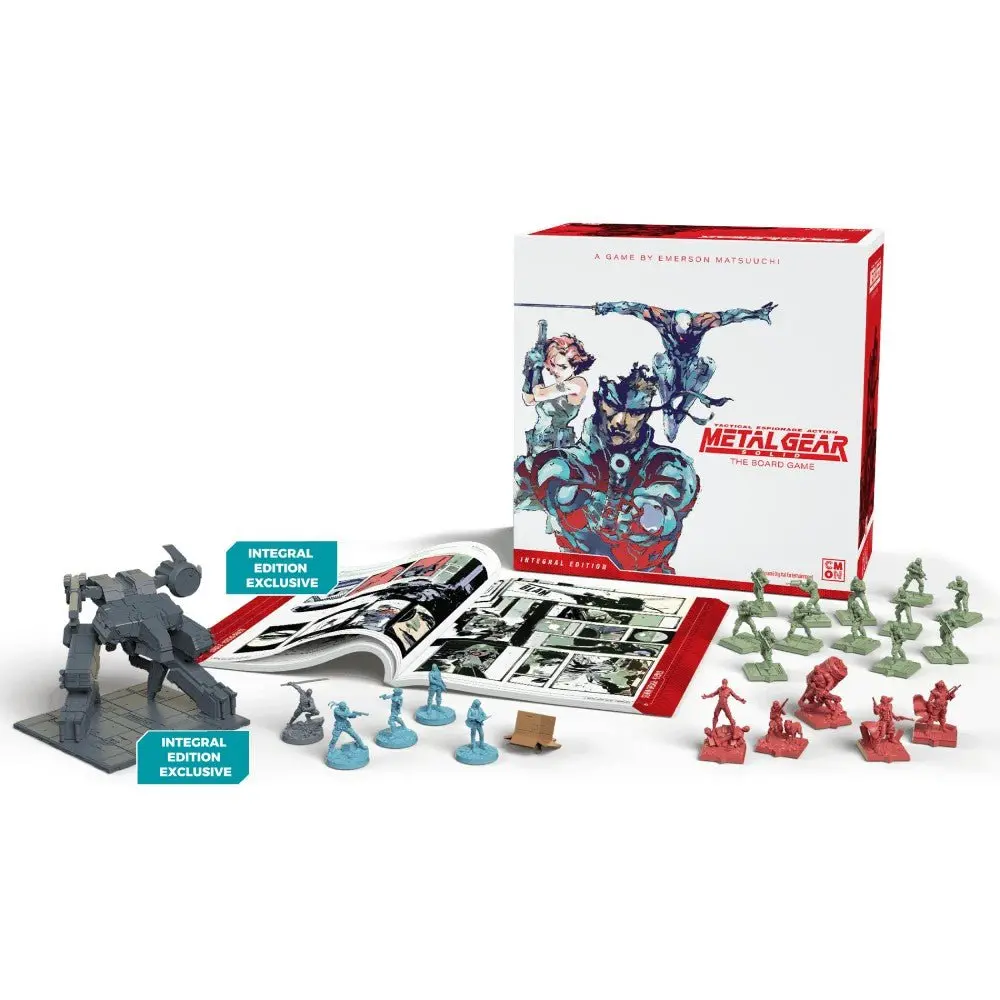 Cmon Metal Gear Solid: The Board Game Integral Edition Board Game 1