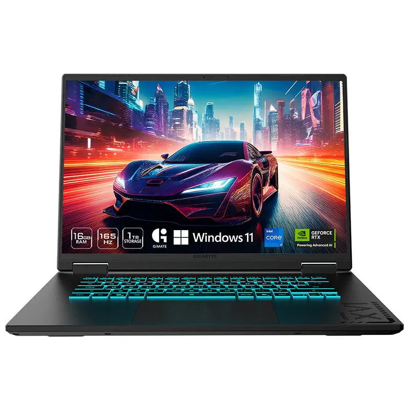 Gigabyte A16 16" Wuxga I7-13620H Rtx 5070 16Gb 1Tb W11h Laptop 1