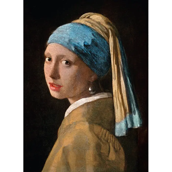 Clementoni 1000-Pieces Girl With Pearl Earring Puzzle 1