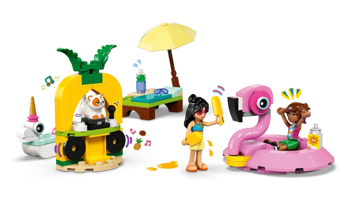Lego 42658 Unicorn & Flamingo Pool Party - Friends 2