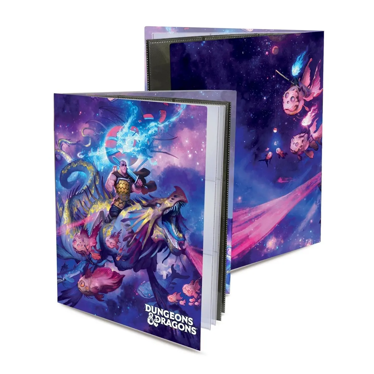 Ultra Pro: Up19434 D&D Cover Series Boo's Astral Menagerie Character Folio With Stickers Dungeons & Dragons 1