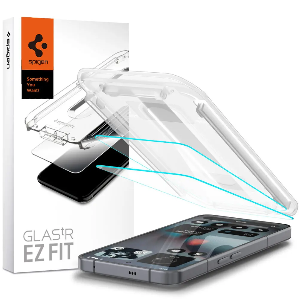 Spigen Nothing Nothing Phone (3)  Glas.Tr Ez Fit 2Pcs Glass Screen Protector - Clear 1