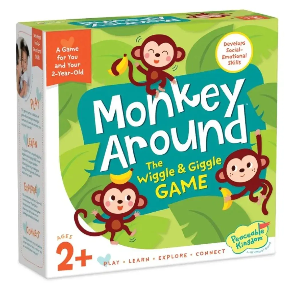 Peaceable Kingdom Monkey Around The Wiggle & Giggle Game 1
