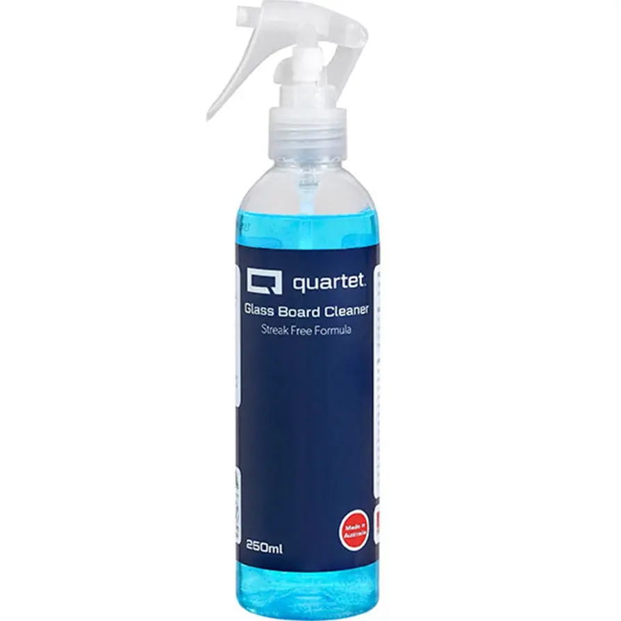 Quartet Glass Board Cleaner Surface Spray 250Ml Glassboard 1