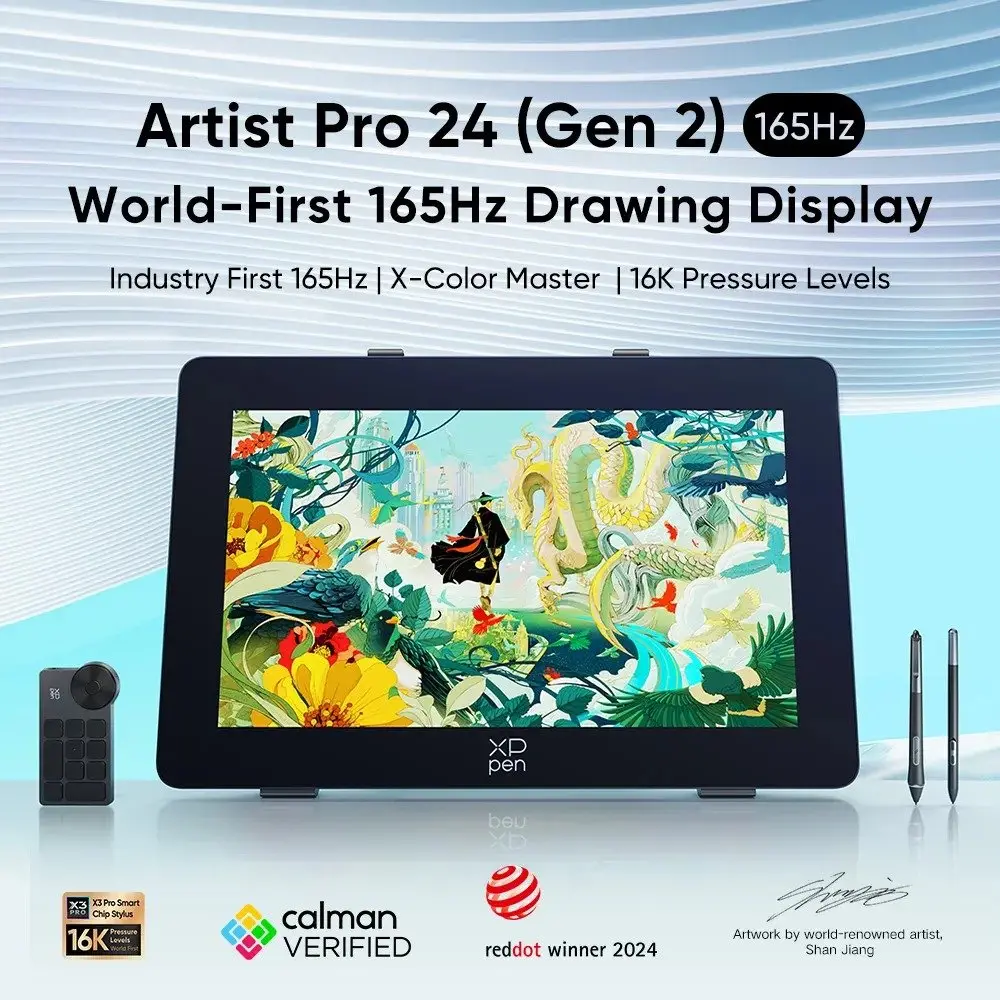Xppen Artist Pro 24 (Gen 2) 165Hz Pen Display 2