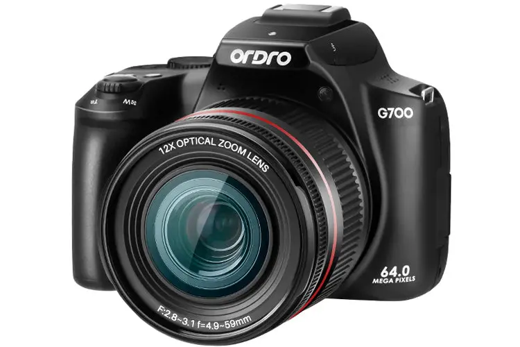 Ordro G700 4K 12X Optical Zoom Dslr Digital Camera 2
