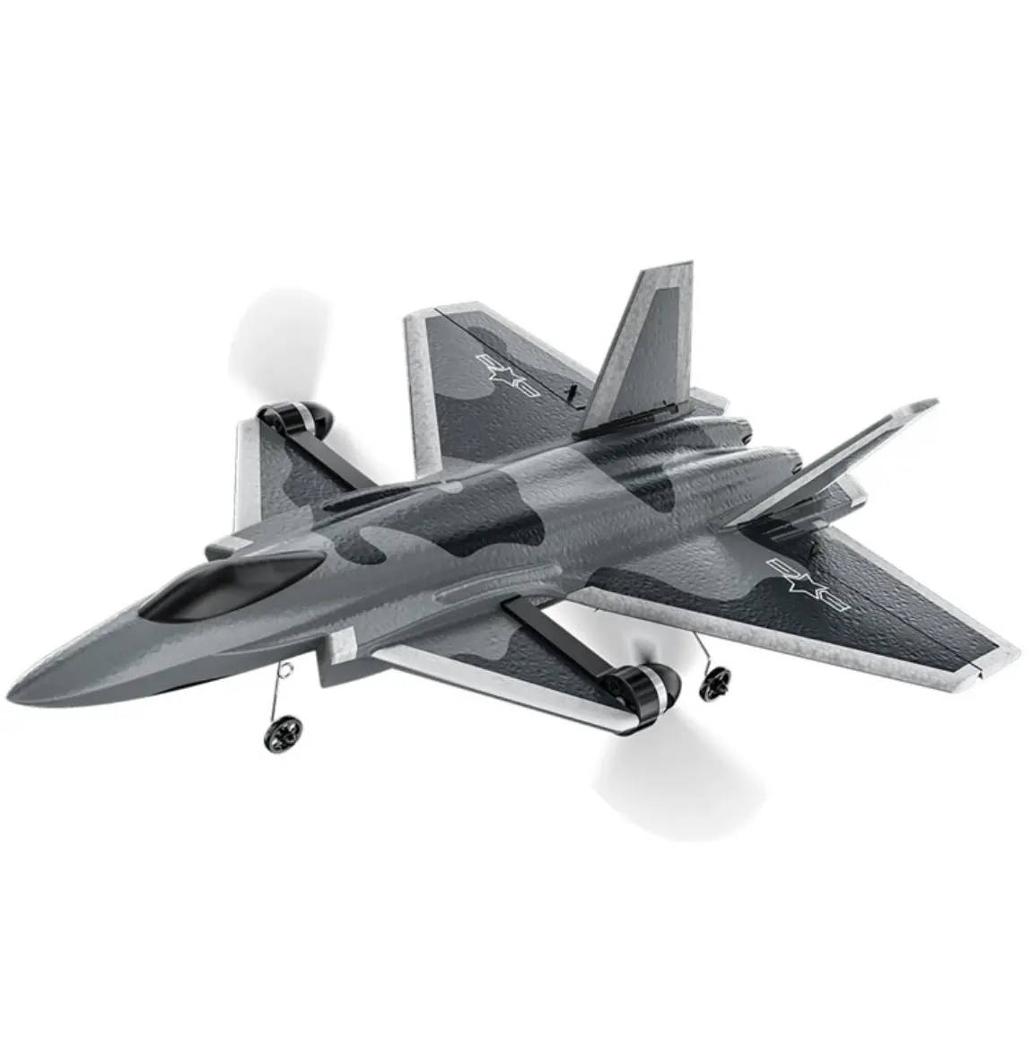 Kfplan J-20 Rc Airplane - Dual Brushless Motors And Vertical Hover 1