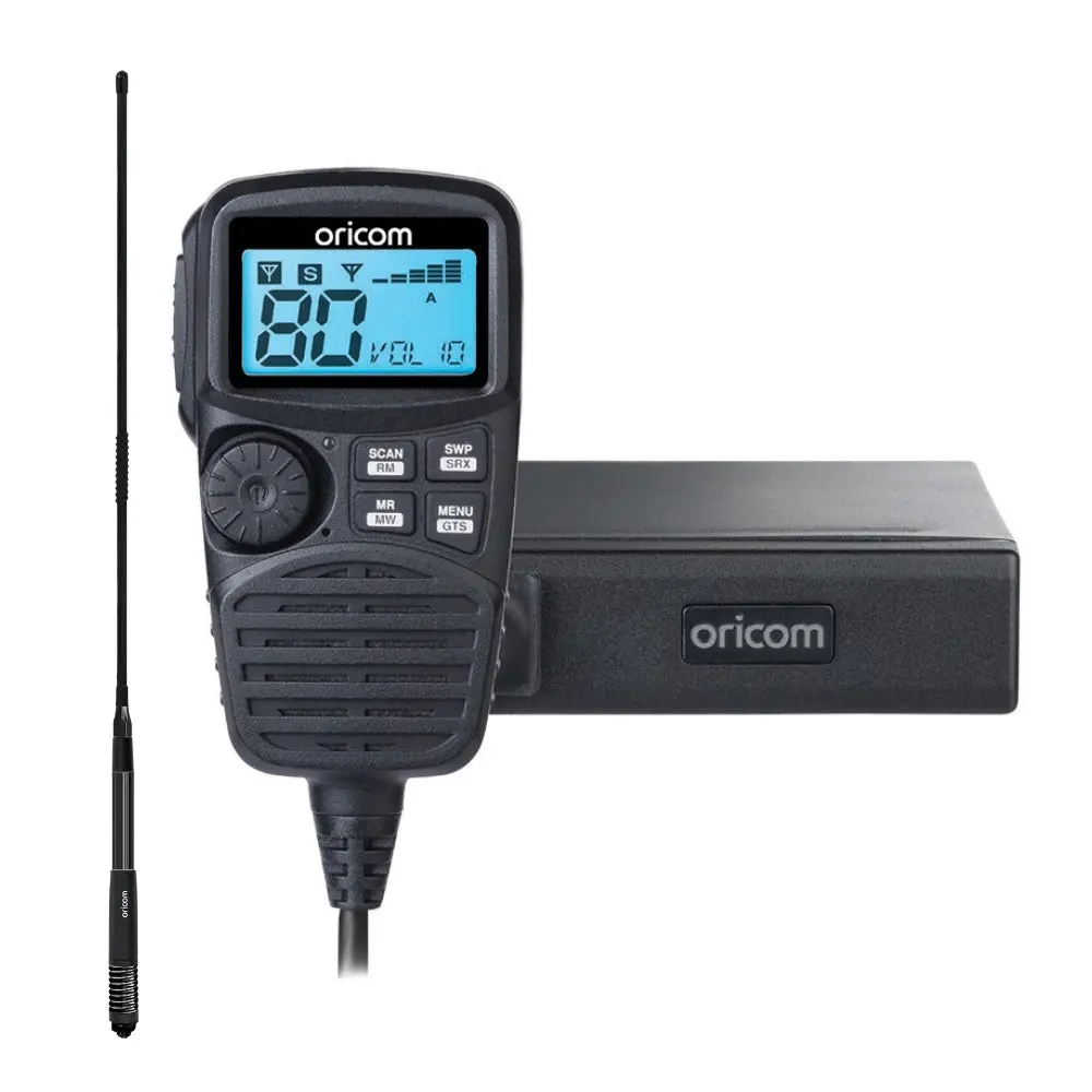 Oricom Uhf350dr Cb Radio With Anu240 Antenna 1