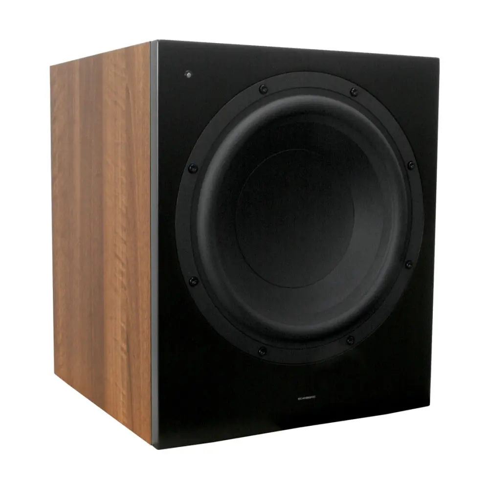 Scansonic Hd L12 Series Subwoofer Home Speaker (Walnut) 1