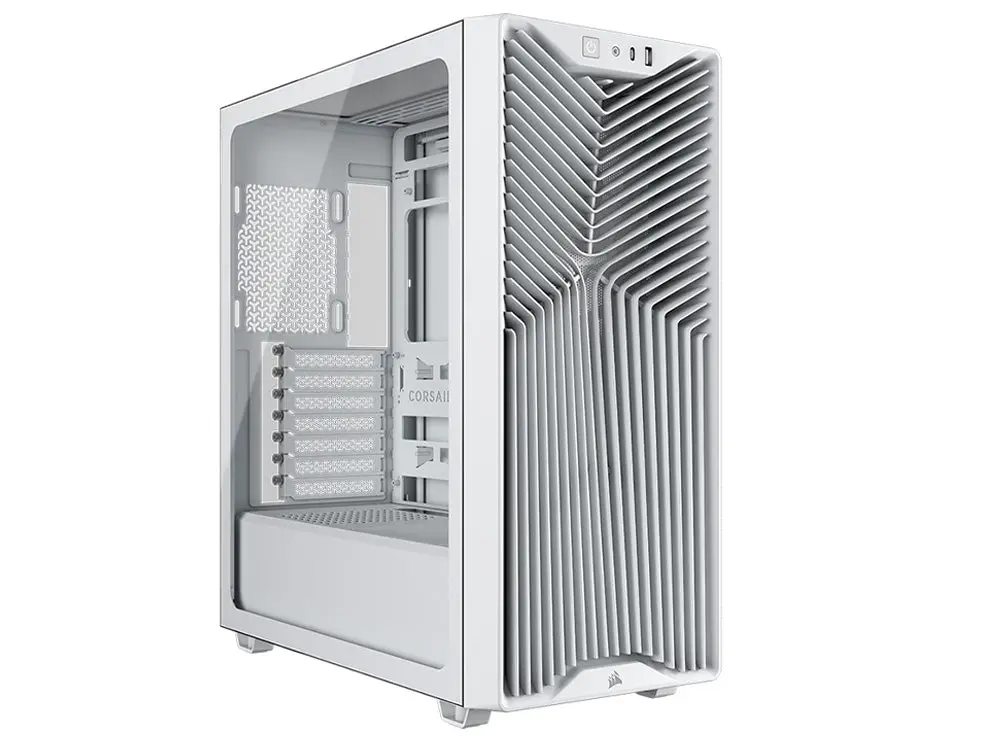 Corsair 3200D Rs Tempered Glass Mid-Tower Case (White) 1