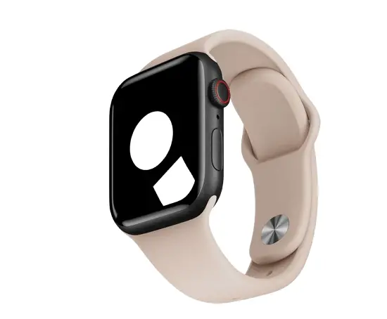 Hoco Apple Watch Sport Band For Series 42 / 44 / 45 / 46 / 49 Mm (Pink) 1