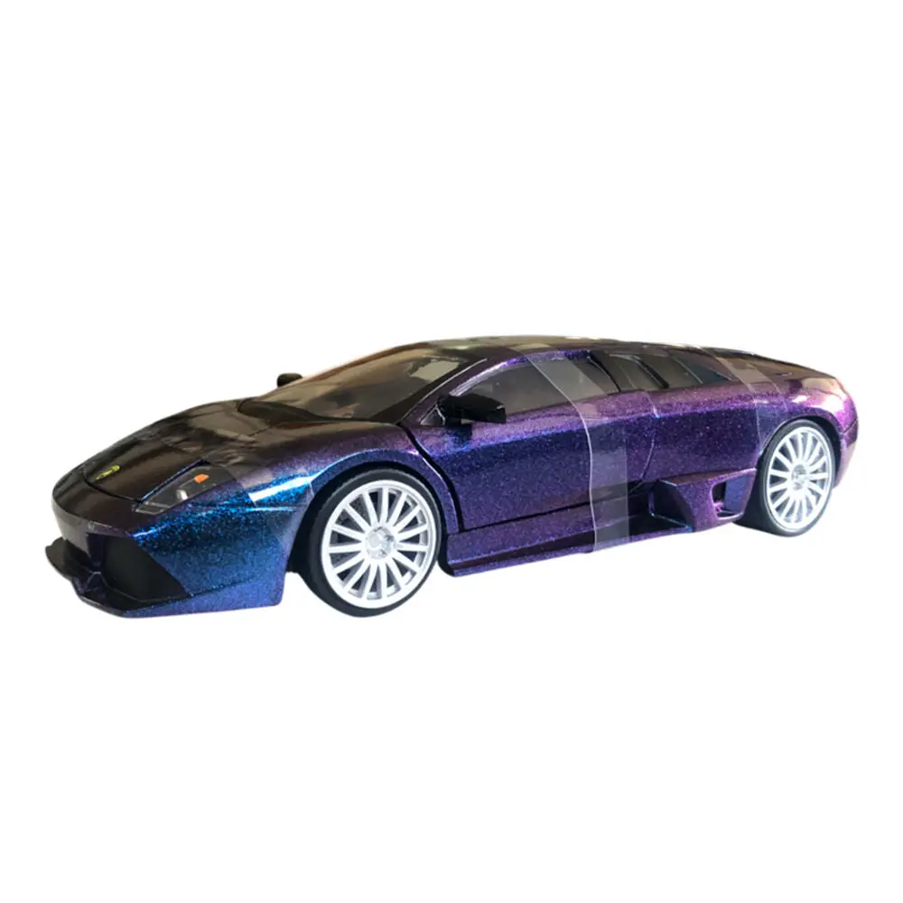 Jada 1:24 Pink Slips Lamborghini Murcielago Lp640 Blue Diecast Vehicle Model 1