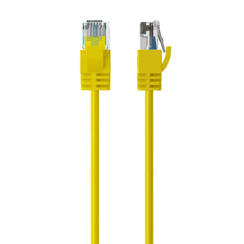 Cruxtec Ultra-Thin Cat6a U/Utp Ethernet Cable - Yellow 0.3M (Rf6a-003-Ye) 1